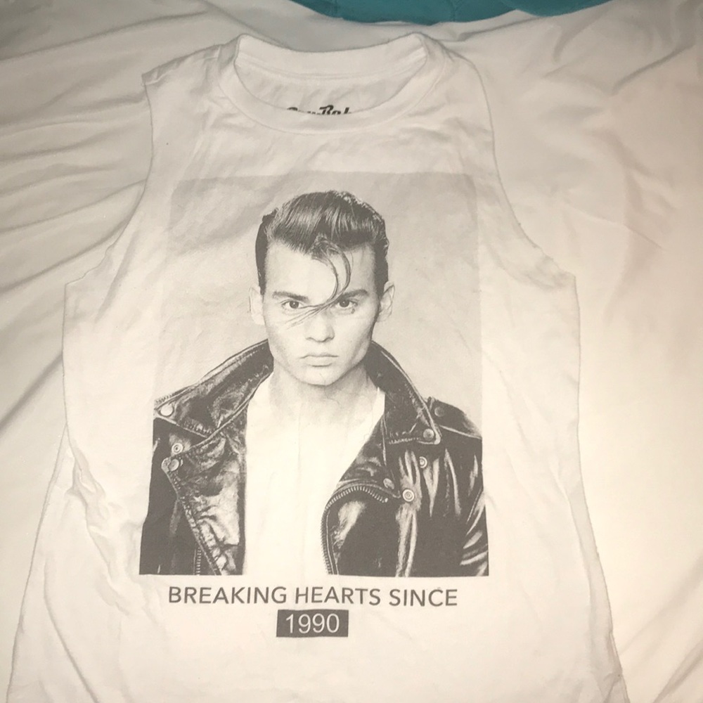 johnny depp muscle tee